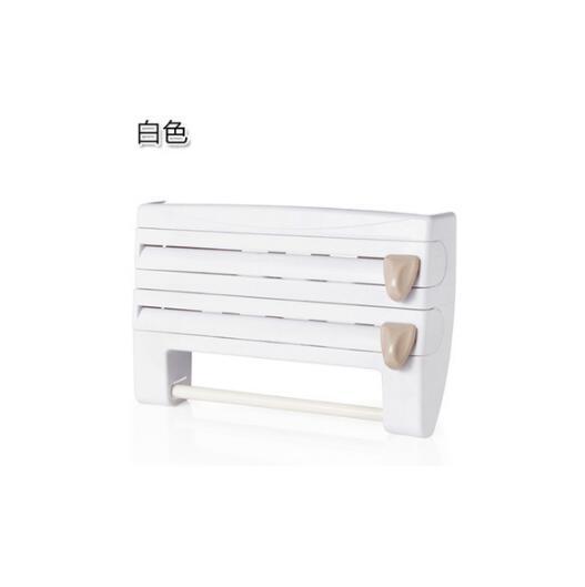 4-In-1 Kitchen Roll Holder Dispenser Kitchen Foil Film Wrap